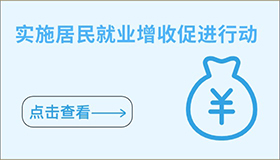 實施居民就業(yè)增收促進行動