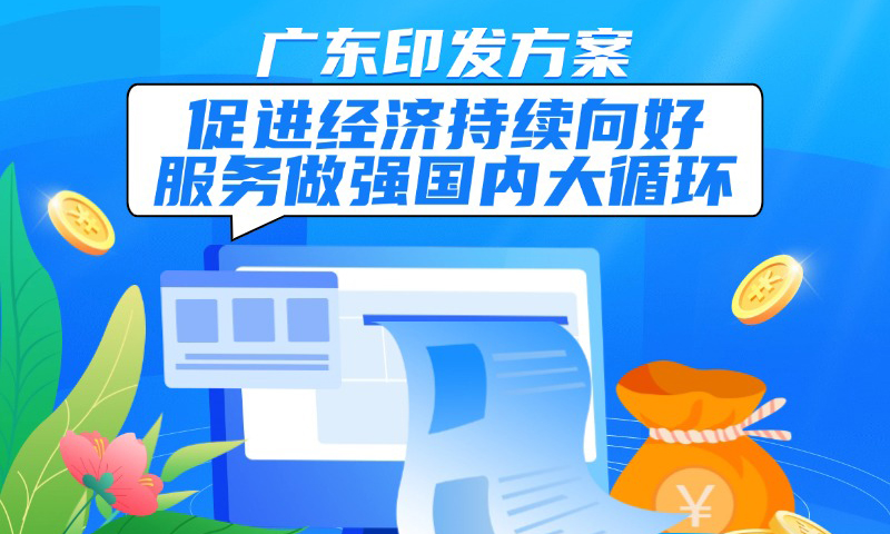 一圖讀懂廣東省促進經(jīng)濟持續(xù)向好服務(wù)做強國內(nèi)大循環(huán)工作方案