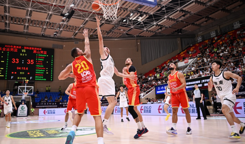 廣東全運(yùn)男籃集訓(xùn)后首次亮相