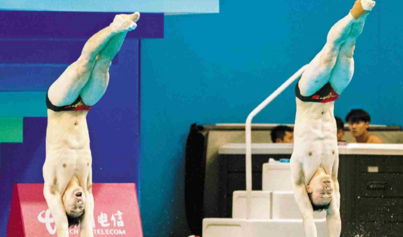 十五運(yùn)會(huì)跳水賽場(chǎng)決出第二塊金牌 廣東男團(tuán)全運(yùn)會(huì)“八連冠”