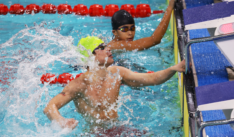 刷新全國紀(jì)錄！廣東殘?zhí)貖W會(huì)游泳再奪一金